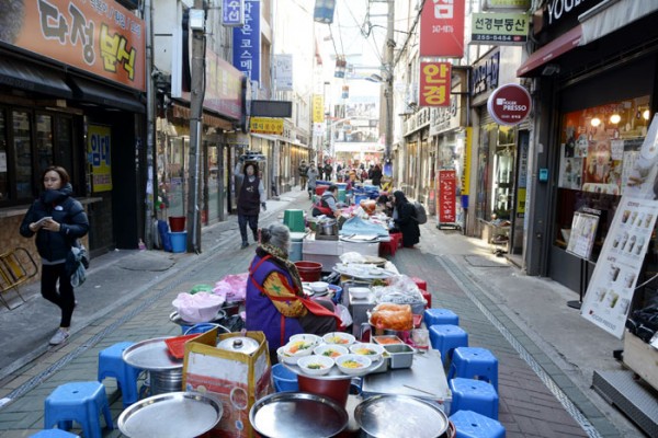 Gukje Market Food Alley