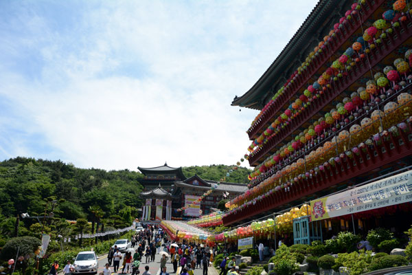Samgwangsa Temple in Seomyeon, Busan.